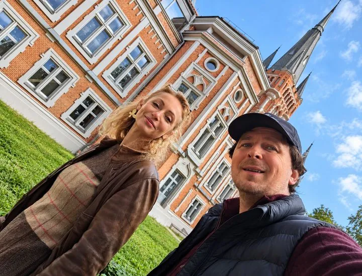 Rokas Karro and Daiva Urbonavičiūtė at Lentvaris Manor
