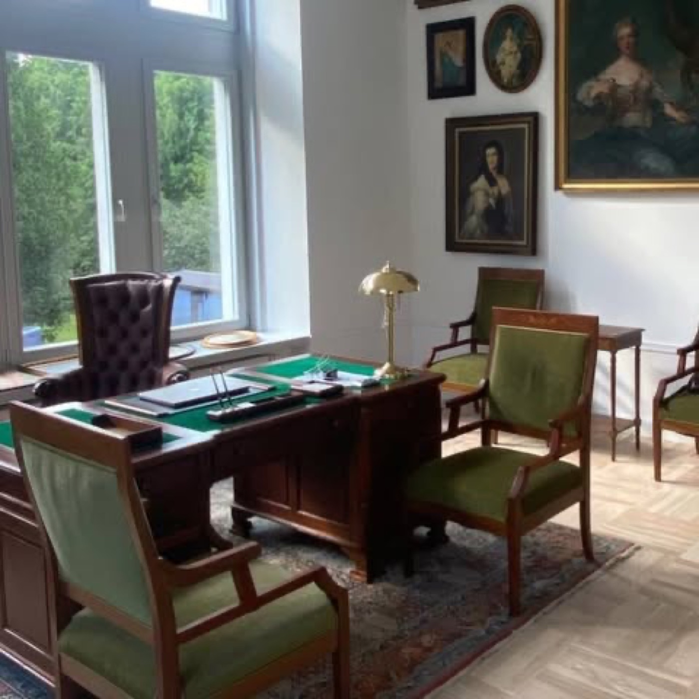 Book or product launch at Lentvaris Manor