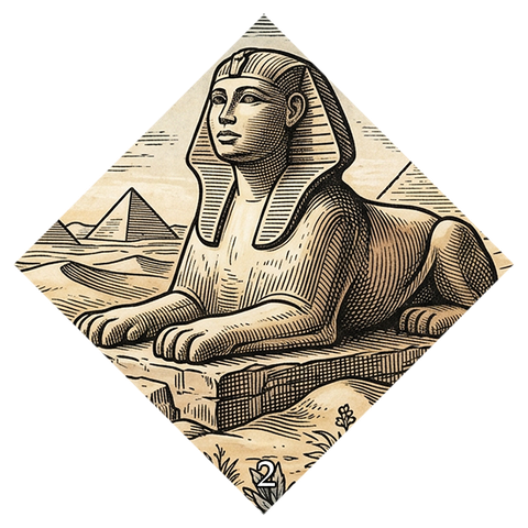 Fortune card symbol No. 2 — Sphinx