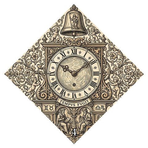 Fortune card symbol No. 4 — Clock