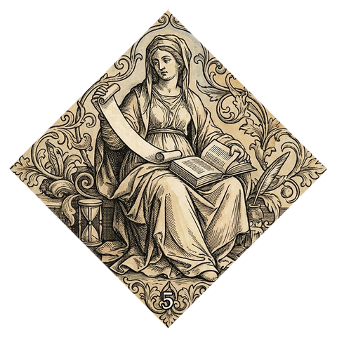 Fortune card symbol No. 5 — Sibyl