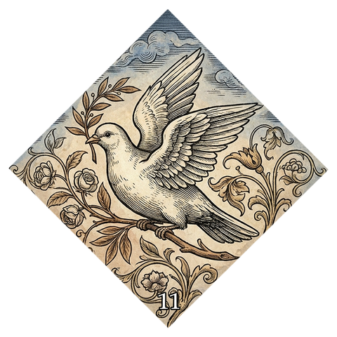 Fortune card symbol No. 11 — Dove