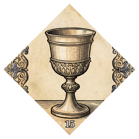 Fortune card symbol No. 15 — Chalice