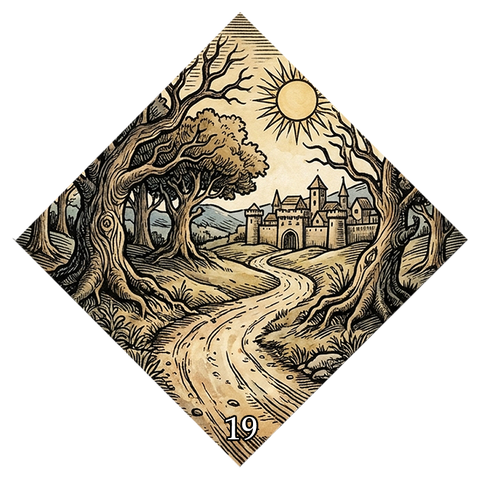 Fortune card symbol No. 19 — Road