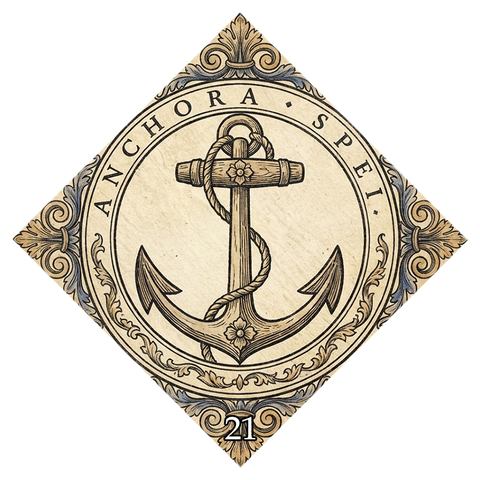 Fortune card symbol No. 21 — Anchor