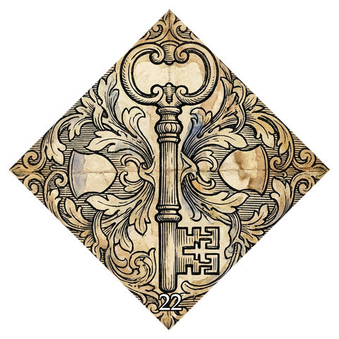 Fortune card symbol No. 22 — Key