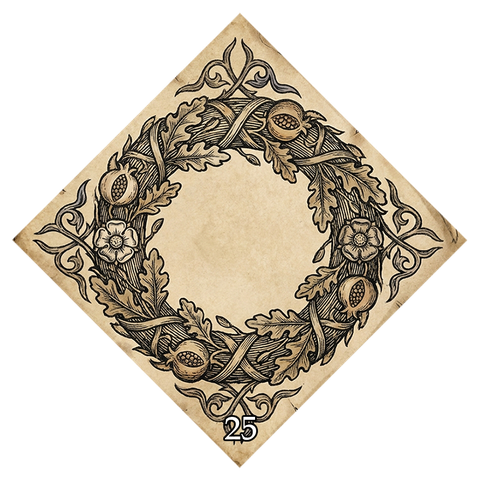 Fortune card symbol No. 25 — Wreath