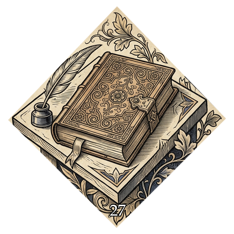 Fortune card symbol No. 27 — Book